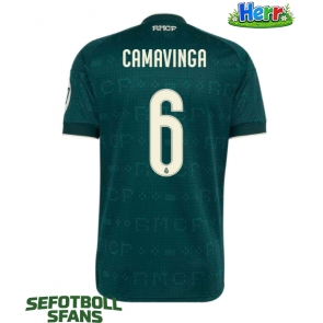 Real Madrid Eduardo Camavinga #6 Bortatröja 2026-27 Kortärmad